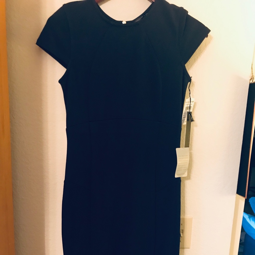 Felicity and Coco NWT Midi Black Dress, Size S